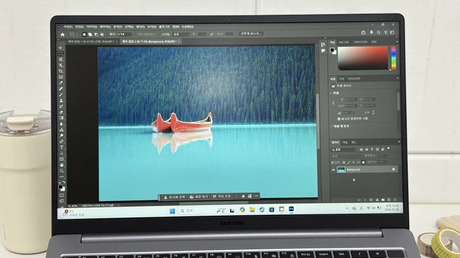 삼성 갤럭시북5 NT750XHW-A71A 포토샵 고사양 노트북_6.webp