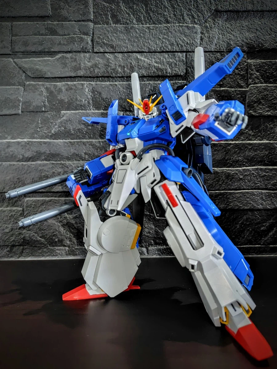 MG 풀 아머 ZZ 건담 Ver.Ka + FAZZ 나열 & 무장 X 2 사진 2_1.webp