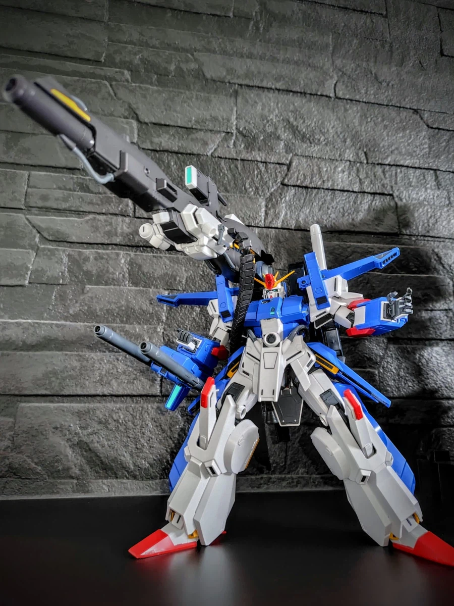 MG 풀 아머 ZZ 건담 Ver.Ka + FAZZ 나열 & 무장 X 2 사진 2_3.webp