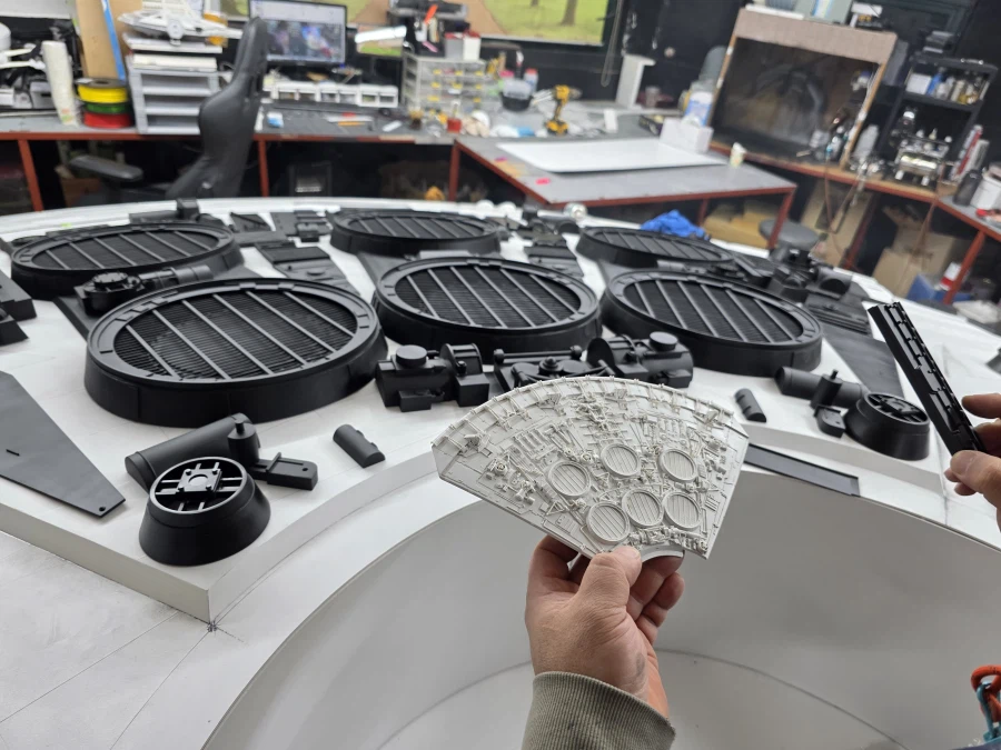 1/6 스케일 스타워즈 밀레니엄팔콘 핸드메이드 작업기 2부_27.webp