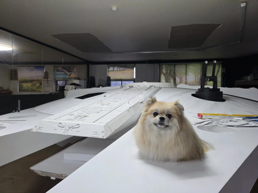 1/6 스케일 스타워즈 밀레니엄팔콘 핸드메이드 작업기 2부_31.webp