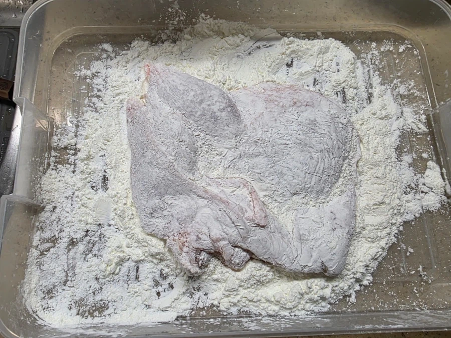 직장에서 3천원씩 걷어서 해먹는 점심 켄터키치킨 유린기_5.webp