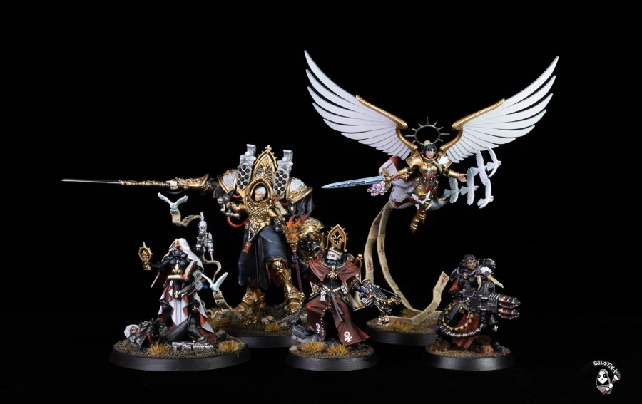 [워해머40K](스압)칠했었던 시스터즈 오브 배틀 모델들 입니다._21.webp