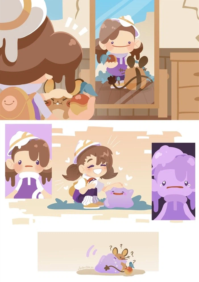 포코피아 플레이 해본 사람들 여럿 울렸다는 팬아트_3.webp