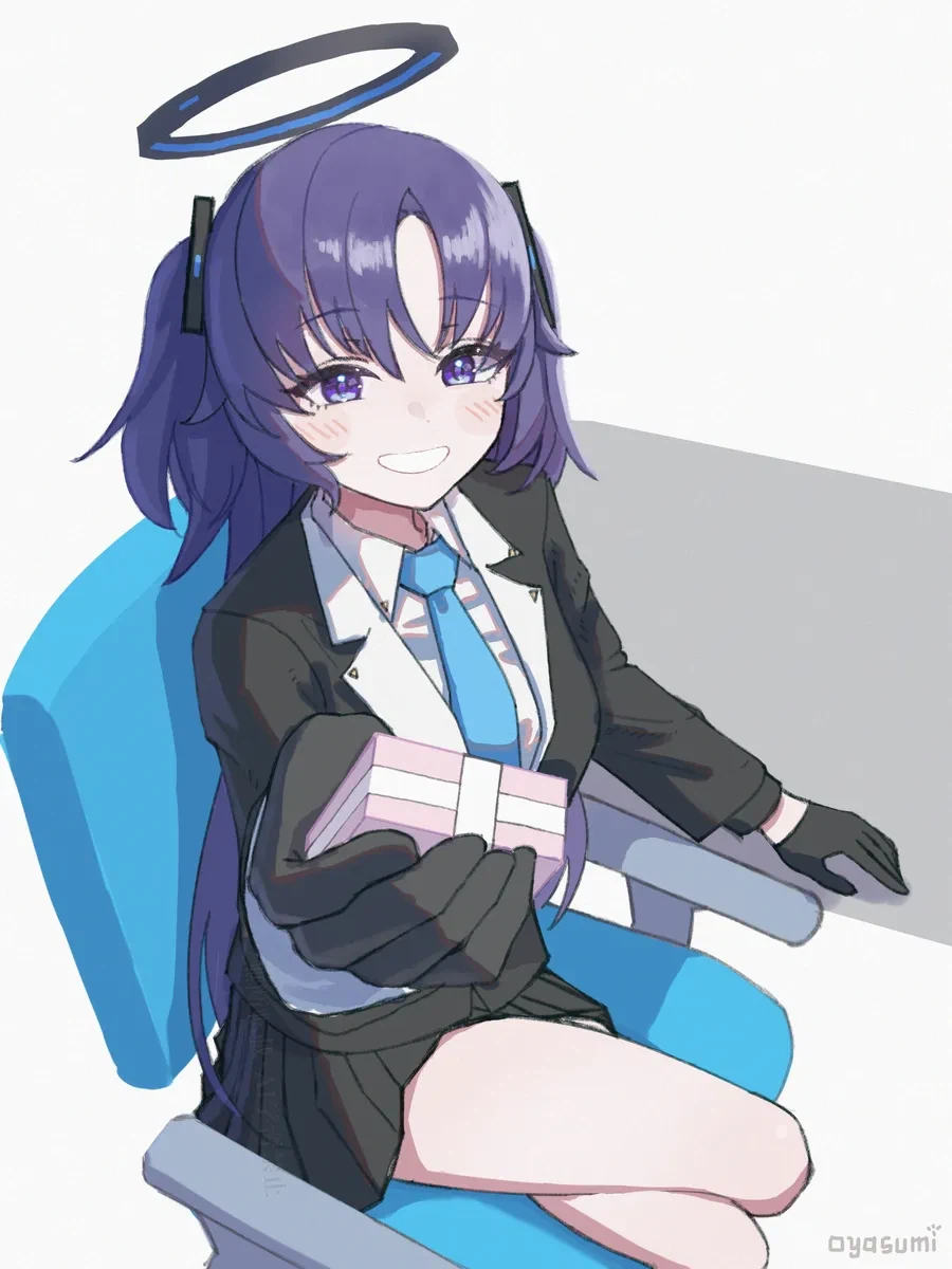 블루아카) 2026 유우카 생일짤 마무리_25.webp