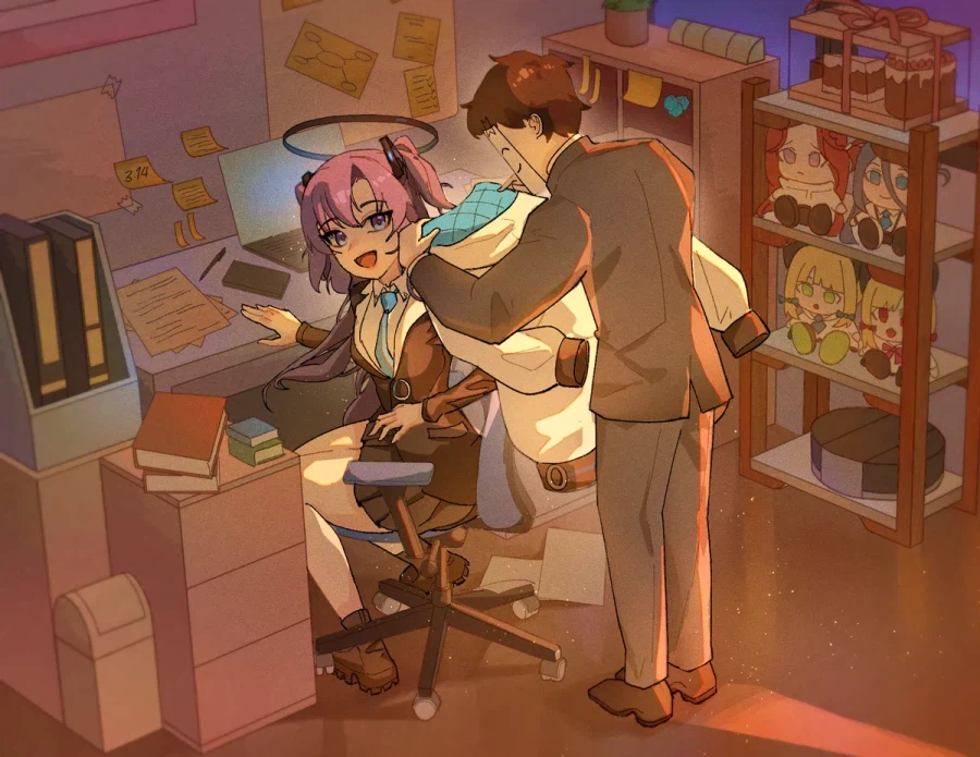 블루아카) 2026 유우카 생일짤 마무리_29.webp