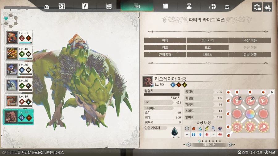 스토리즈3] 자기전 몬린이의 3장 초반 주력 소개_3.webp