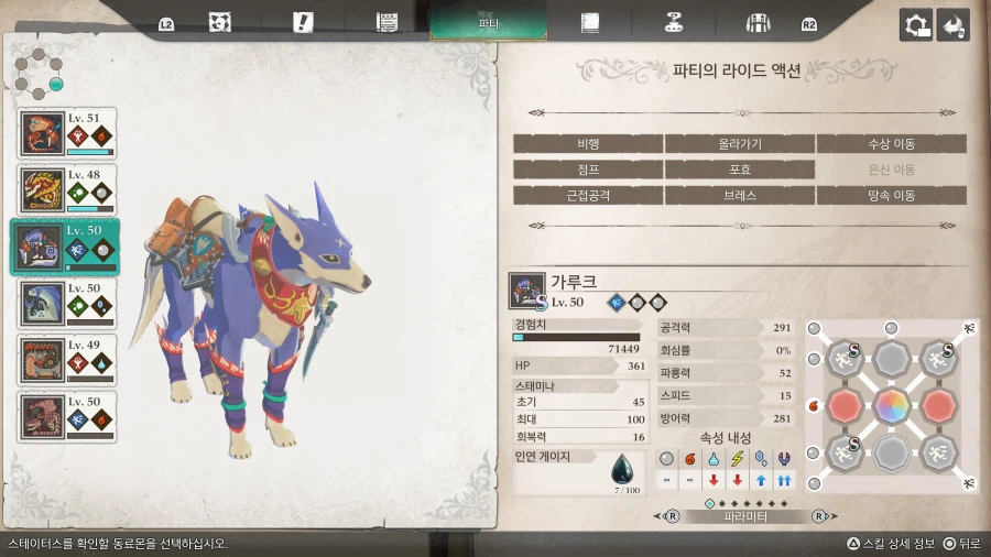 스토리즈3] 자기전 몬린이의 3장 초반 주력 소개_4.webp