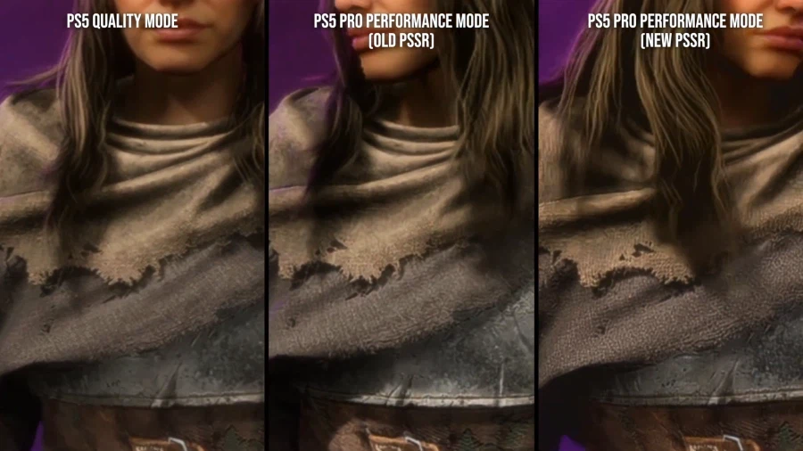 DF 향상된 PSSR 테스트 영상(내용 요약/ 비교 스샷)_6.webp