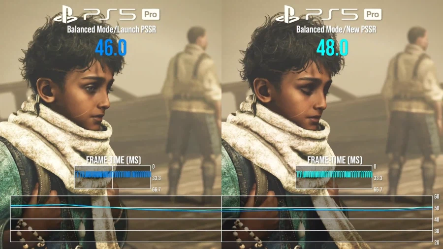 DF 향상된 PSSR 테스트 영상(내용 요약/ 비교 스샷)_8.webp