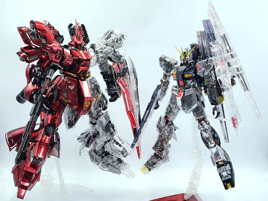 MG 사자비 버카 메카니컬클리어(반반 코어 도색)입니다._18.webp