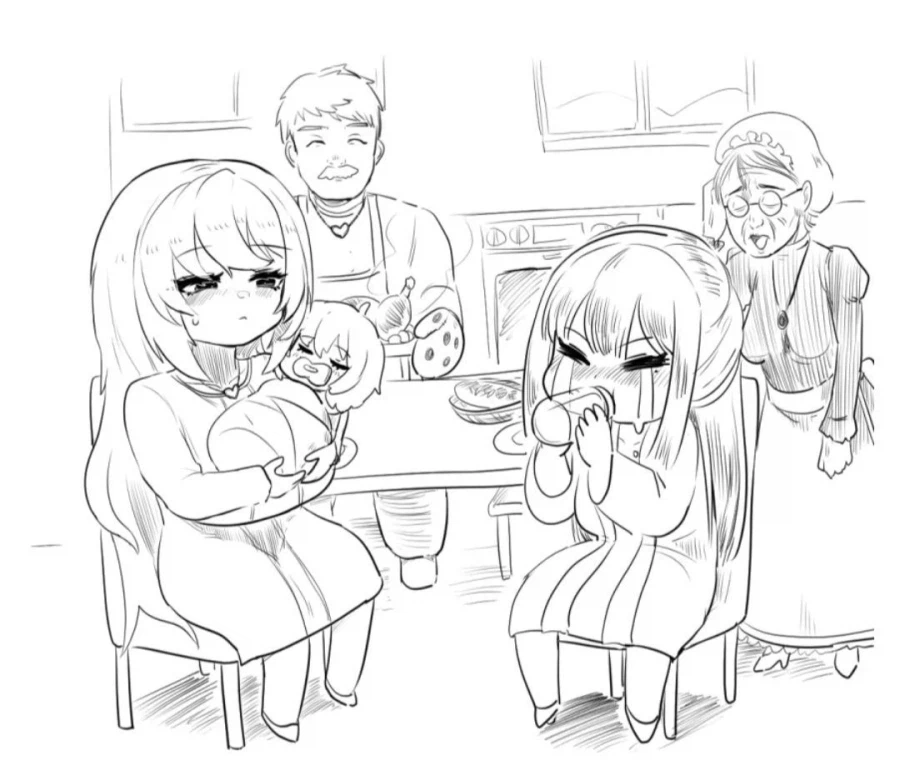 메이드 쮸쮸 빨고 싶은 만화.....Manhwa_21.webp