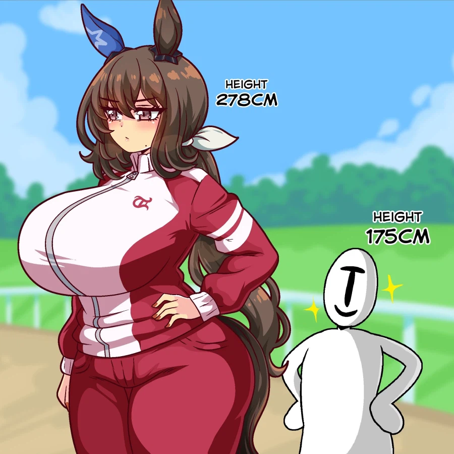 말딸) 만약 우마무스메가 거대했다면 . IF_2.webp