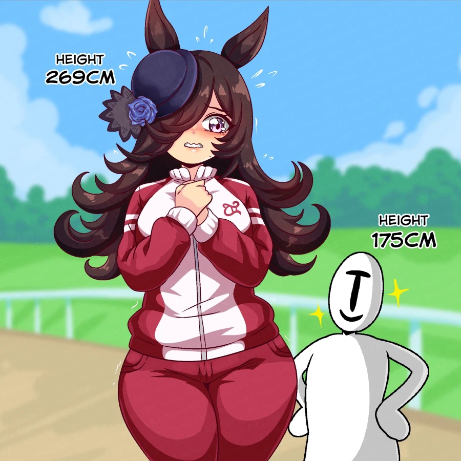 말딸) 만약 우마무스메가 거대했다면 . IF_4.webp