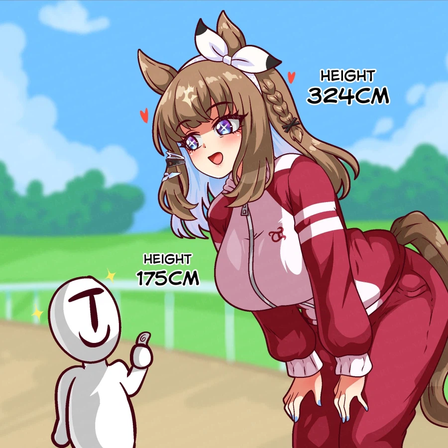 말딸) 만약 우마무스메가 거대했다면 . IF_6.webp