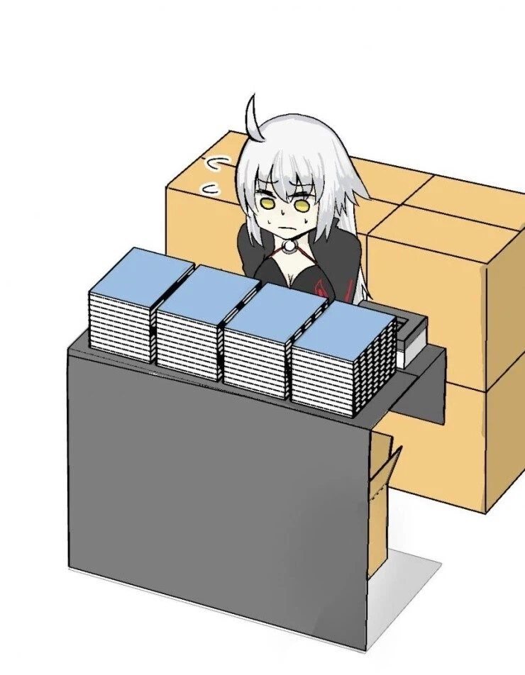 동인행사 첫참가 해서 악성재고나는 짤 모음집_8.webp