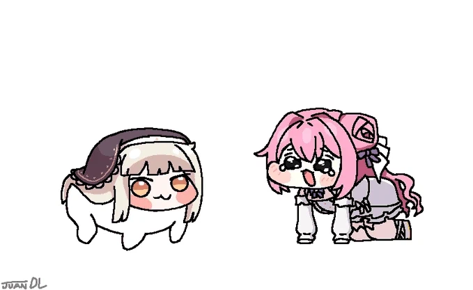 트릭컬, 니케) 스피핑과 도롯이_1.webp