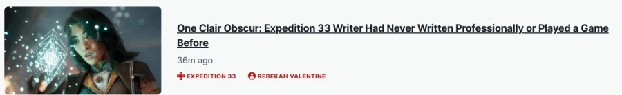 에스페디시옹 33,전문 글쓰기도, 게임 플레이 경험도 없었던 그녀의 놀라운 데뷔_1.webp