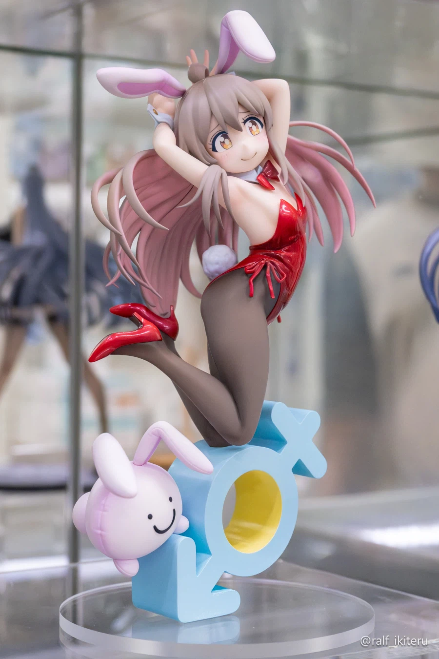 [큐즈 Q] 1/7 오빠는 끝! - 오야마 마히로 바니 걸 스타일 전시 사진_2.webp