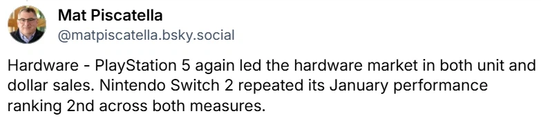 PS5가 2월 미국 하드판매량 1위 & 바하 레퀴엠이 2월 미국 판매량 1위 기록_4.webp