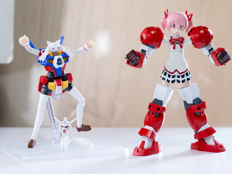 30MP 카나메 마도카 교복 Ver 가조립 + HG 타이터스 외 조합 사진 3_16.webp