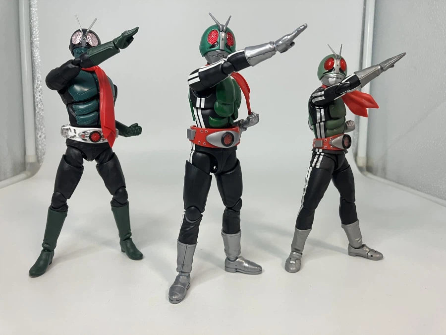 Figure-rise Standard 가면 라이더 신 1호 가조립 사진_1.webp