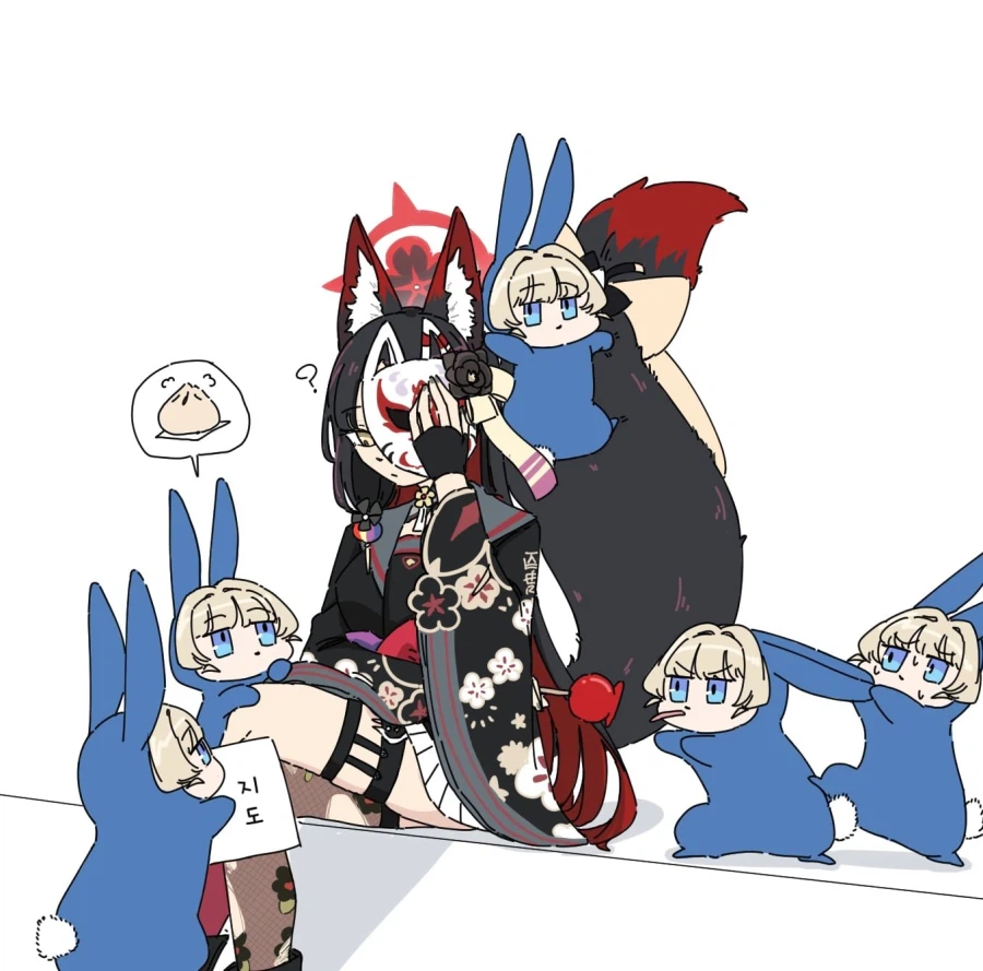 블루아카) 스압) 토끼 대탈주_14.webp