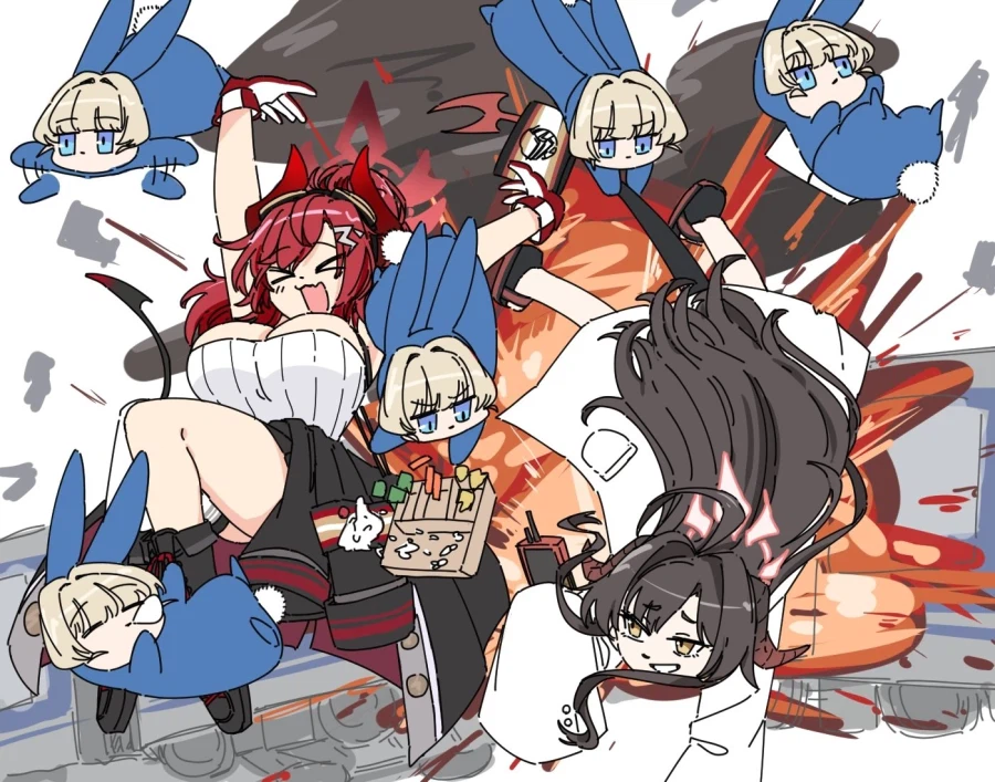 블루아카) 스압) 토끼 대탈주_26.webp