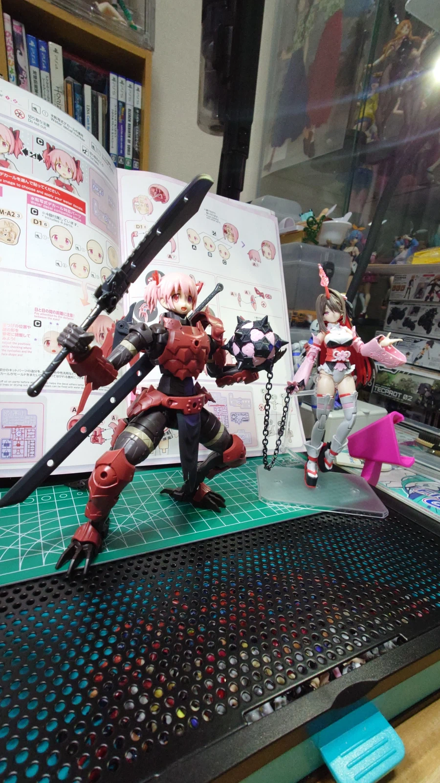 30MP 카나메 마도카 교복 Ver 가조립 + 비교 + 조합 사진_39.webp