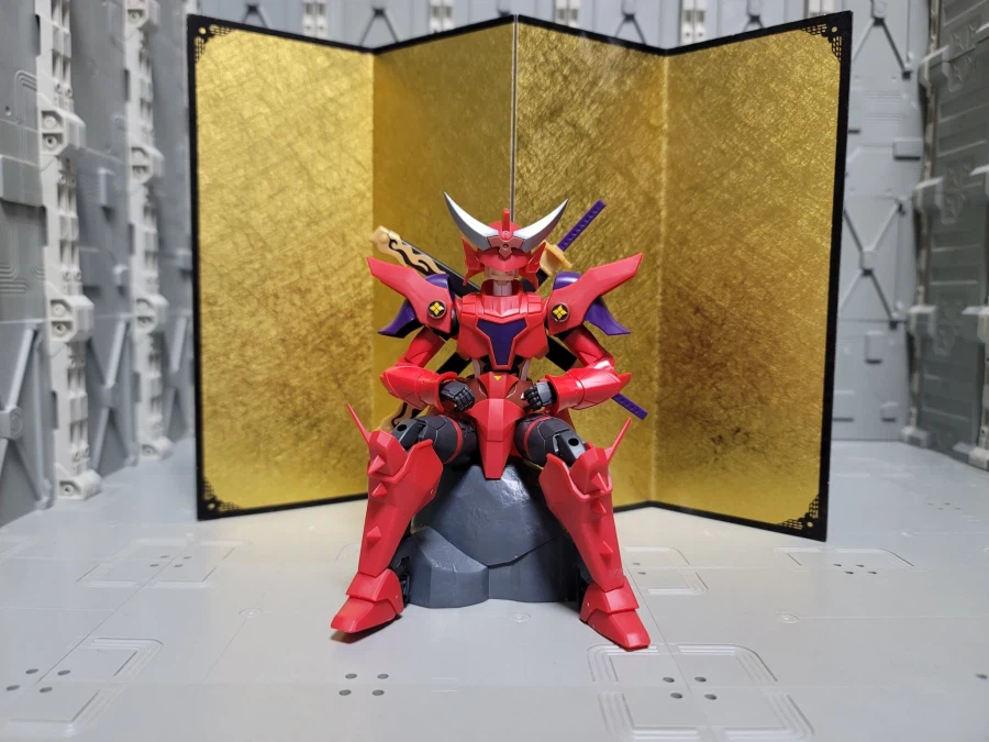 30MF 사무라이 트루퍼 작열의 가이 가조립 & 조합 사진_4.webp