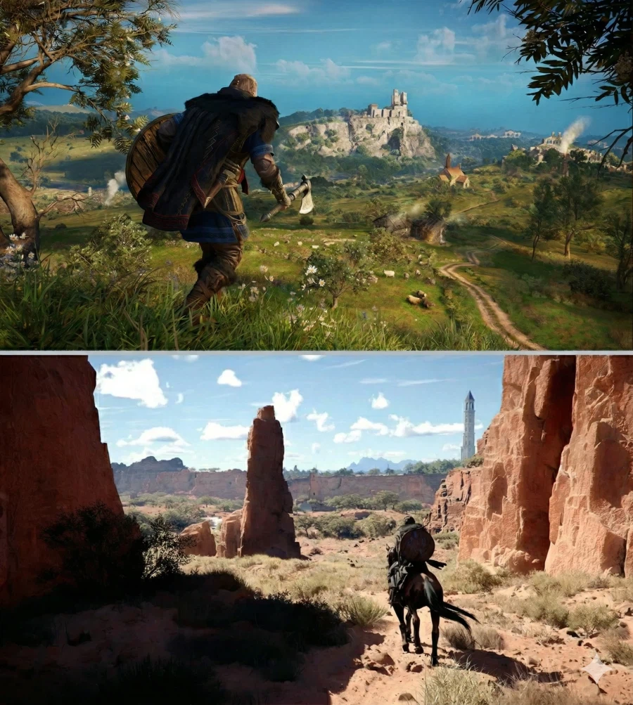 어쌔신크리드 발할라 VS. 붉은사막_1.webp