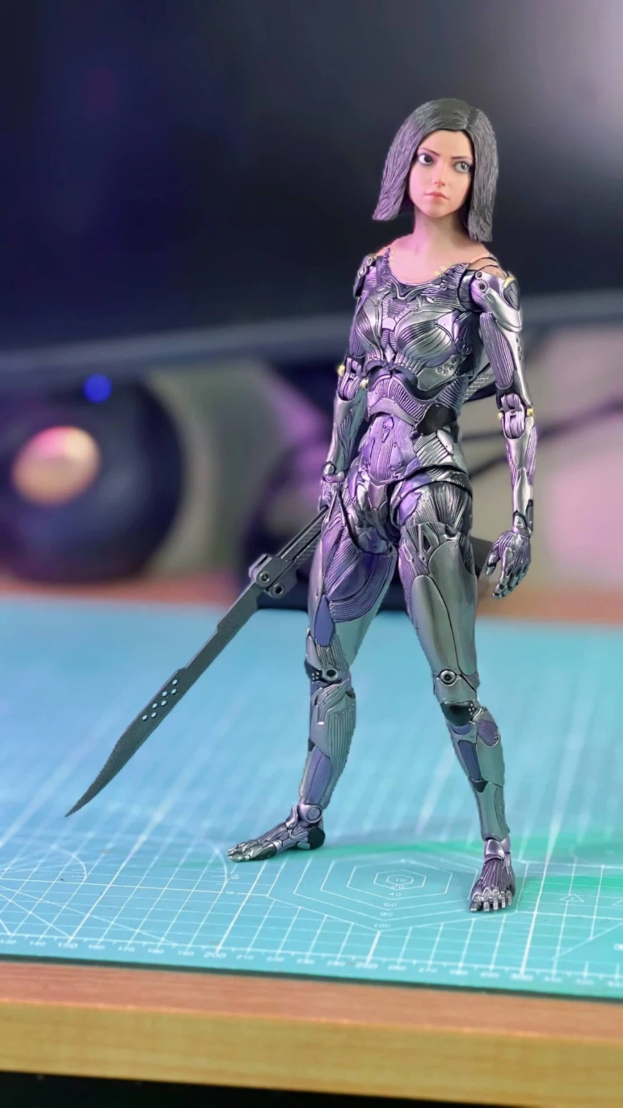 총몽 (알리타) 다마스커스 블레이드 제작_9.webp