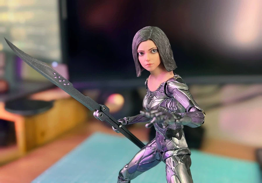 총몽 (알리타) 다마스커스 블레이드 제작_7.webp