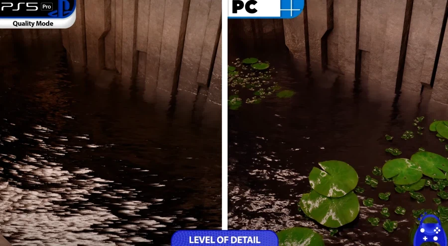 붉은사막 PS5 PRO / PC 스크린샷 비교_3.webp