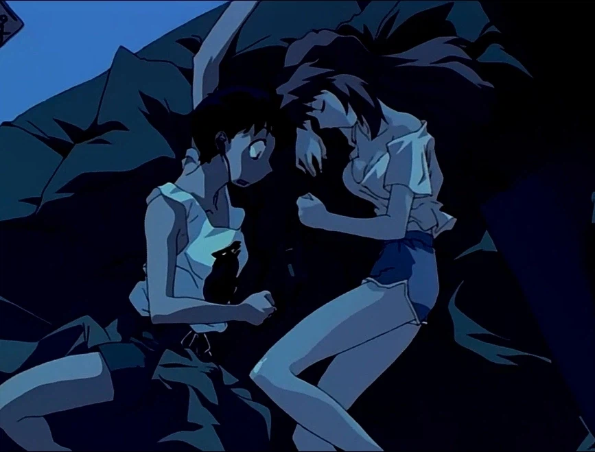 에반게리온) 신지, 아스카가 키스하려고 했던 장면들_1.webp