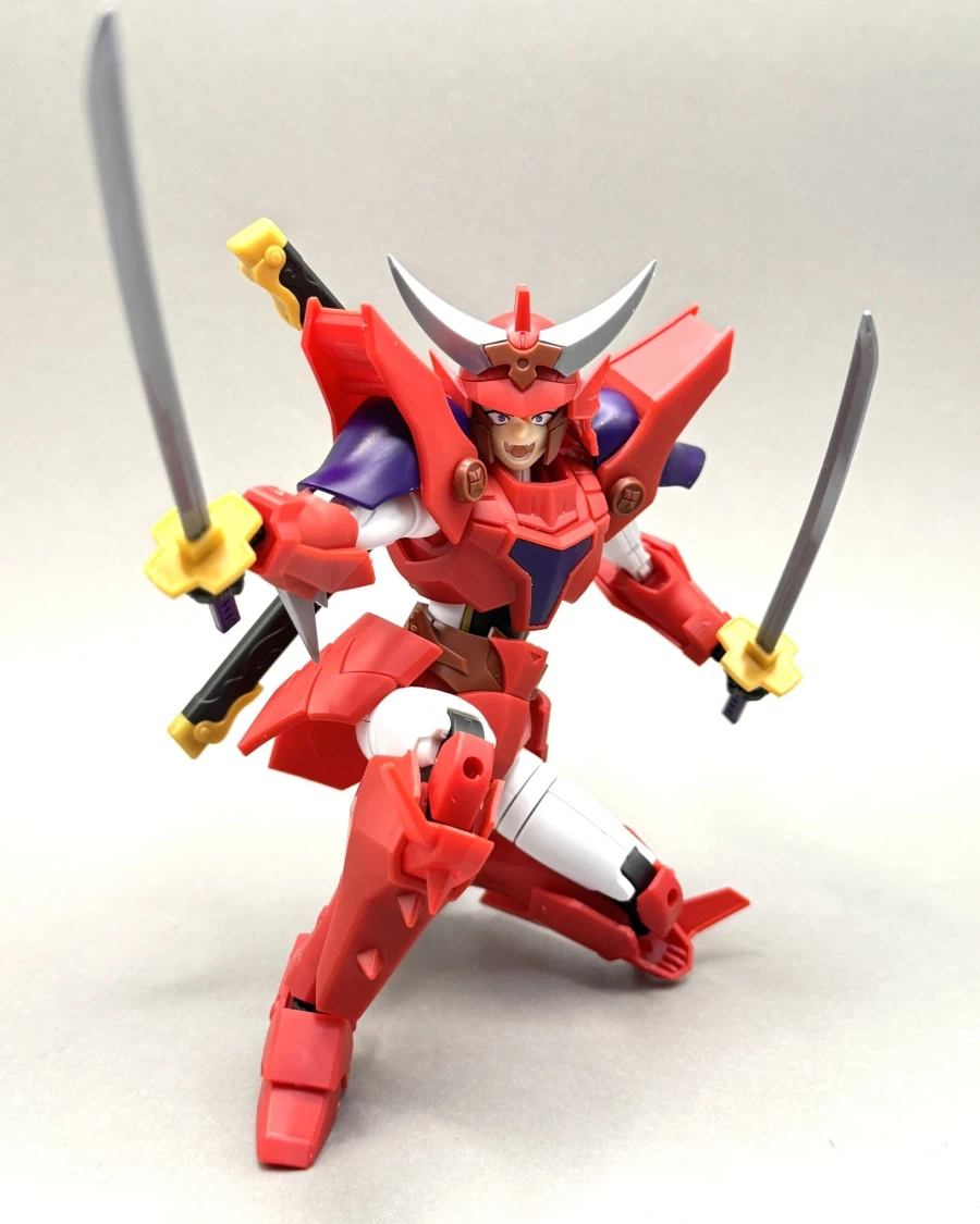 [반다이] 30MF 요로이신덴 사무라이 트루퍼 작열의 가이. 다리 연장 이미지_1.webp