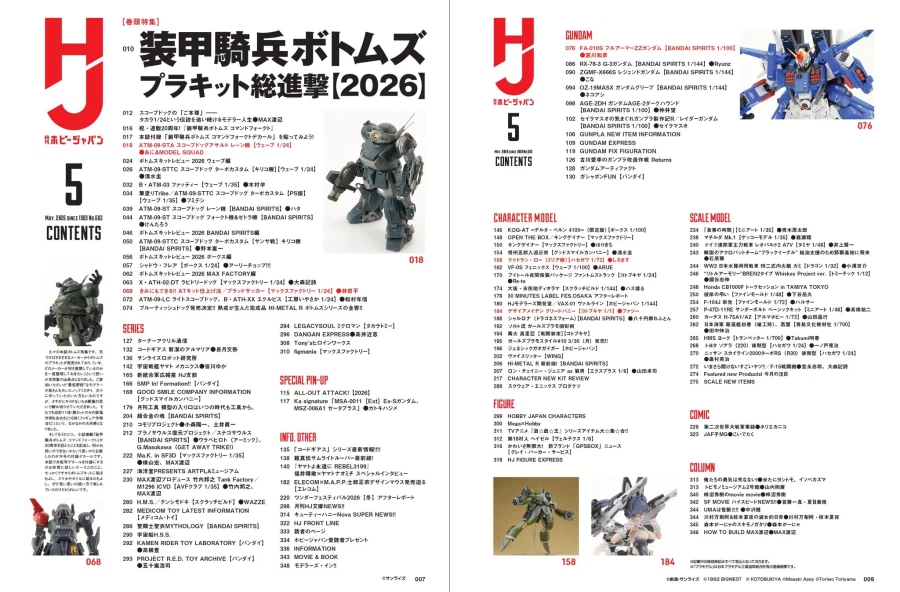 [하비재팬] 2026년 5월호는 보톰즈 프라킷 최전선. 데칼 부록 부속_2.webp