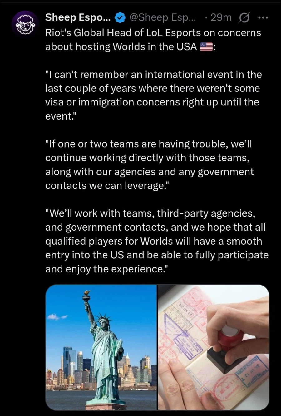 롤) 올해 월즈의 불확실성 : 미국 비자 발급_2.webp