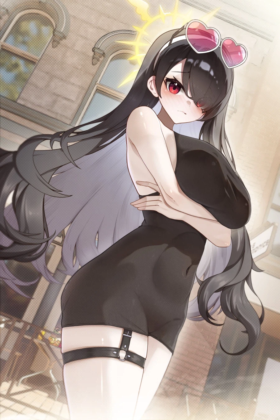 어떻게 이런 옷을 입냐며 화내는 히나타_1.webp