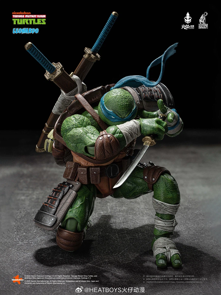 [히트보이즈] 1/9 히트피그 닌자 거북이 - 레오나르도_3.webp