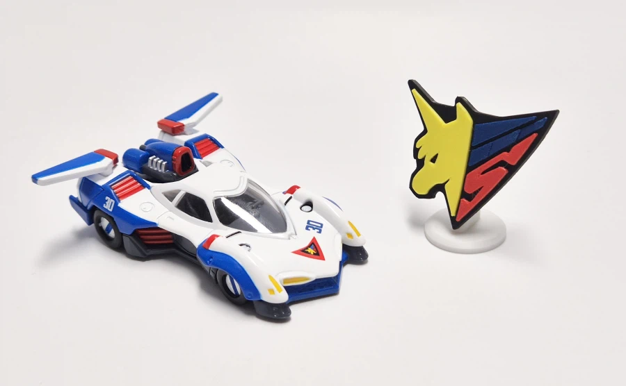 토미카 사이버포뮬러 스고 로고 스탠드 제작_1.webp