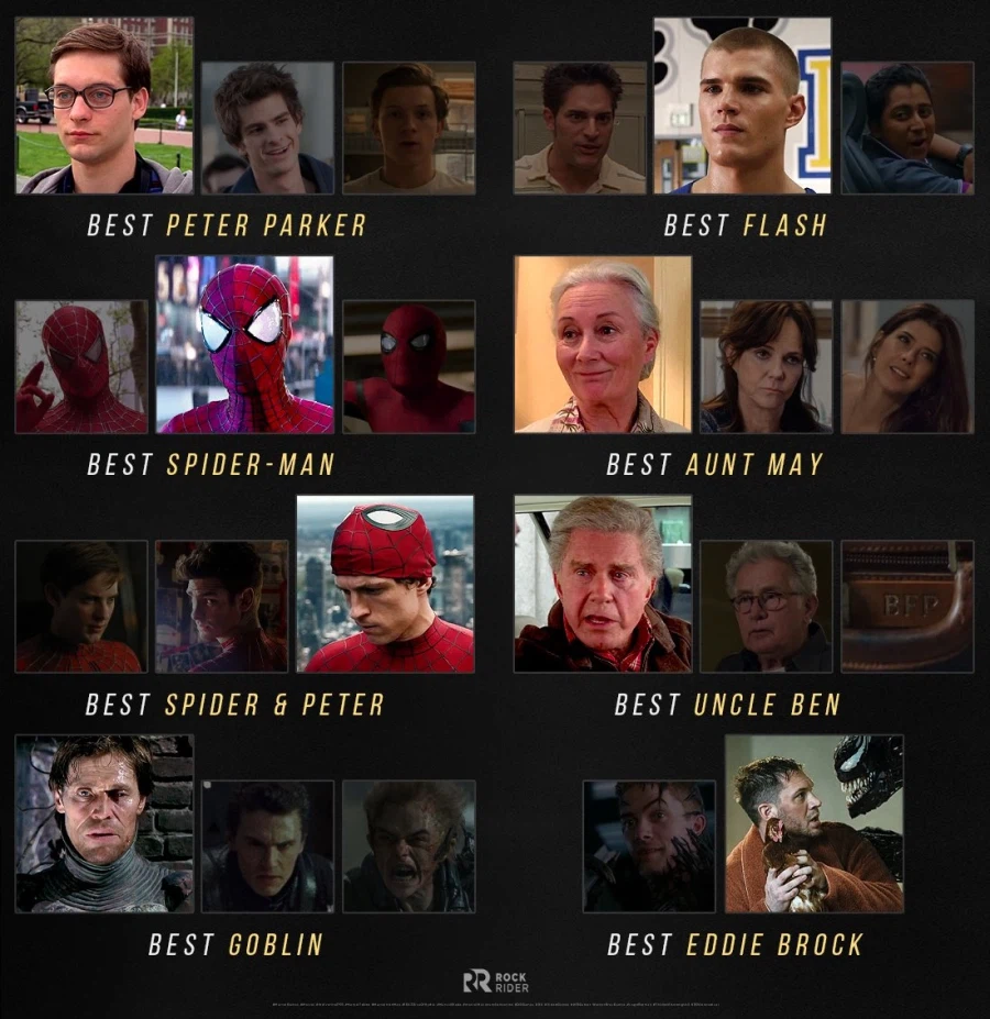 [영화] 완벽한 스파이더맨 시리즈 캐스팅_1.webp