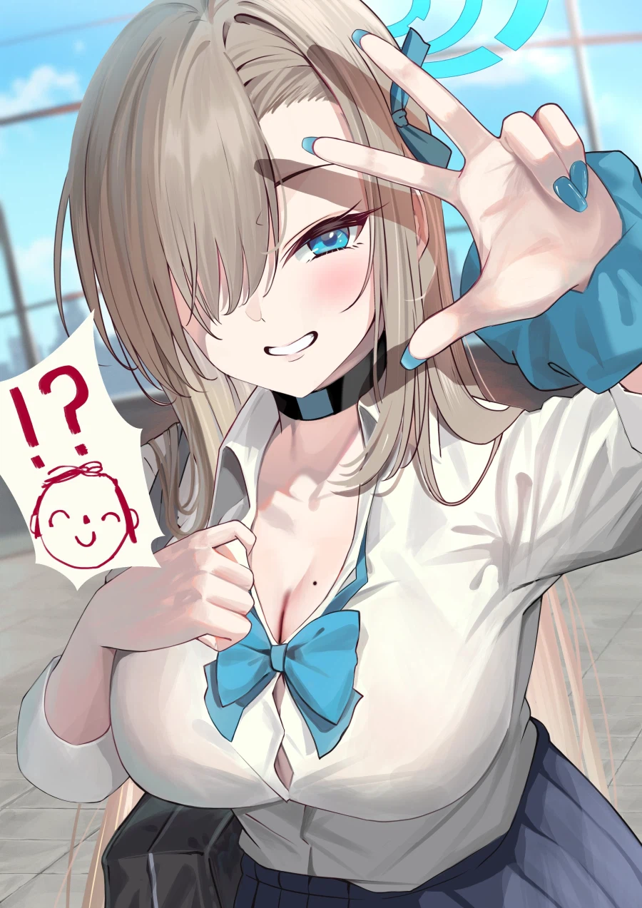 블루아카) 아스나 팬아트는..!_2.webp