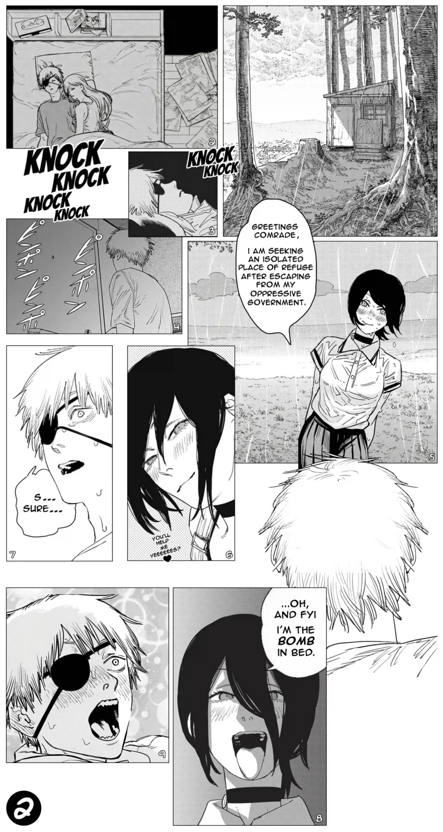 체인소맨)팬들 그새 다른 엔딩 만들었네 ㅋㅋ_2.webp