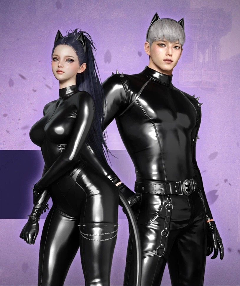 (후방)아이온2 신규 봄 시즌 외형 아바타 3종: 블랙캣, 메이드 등_2.webp