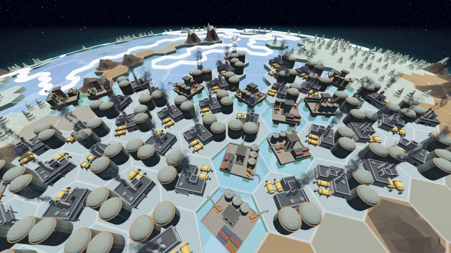 글로벌 산업 전략 게임 "팩토리 디폴트" 발표 트레일러_1.webp