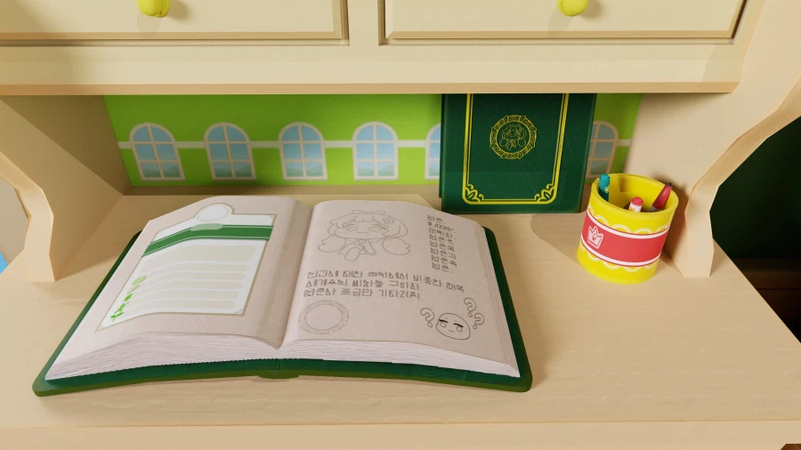 트릭컬) 교주의 방 3D : 일부 맛보기(3)._2.webp