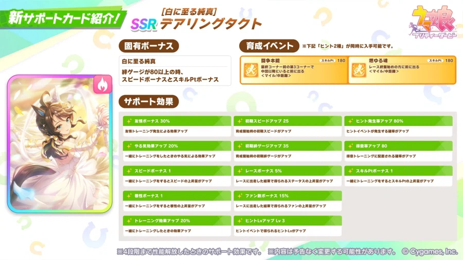 우마무스메(日) 가챠 갱신 예고-★3 사쿠라 바쿠신 오 & 노스 플라이트_7.webp