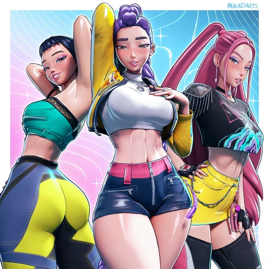 케이팝) 미국물 먹은 헌트릭스_1.webp