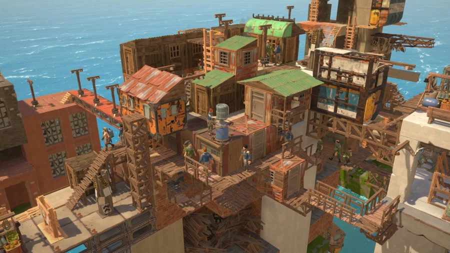 바다 위 생존 도시 건설 "올 윌 폴" 스팀 출시_5.webp